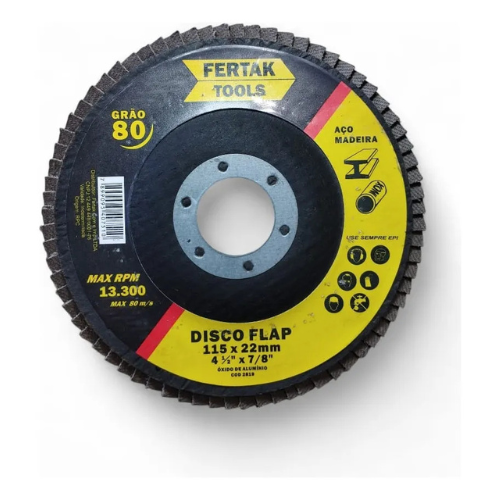 DISCO FLAP G.80 4.1/2X7/8 FERTAK