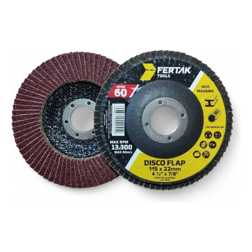 DISCO FLAP G.60 4.1/2x7/8 FERTAK