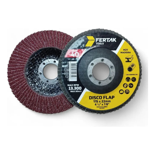 DISCO FLAP G.40 4.1/2x7/8 FERTAK