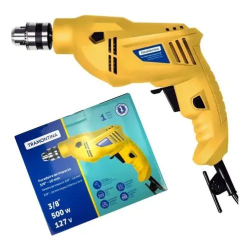 FURADEIRA 3/8 500W 127V TRAMONTINA