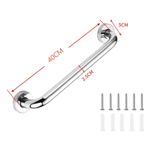 BARRA DE APOIO INOX 40 CM OLIVEIRA